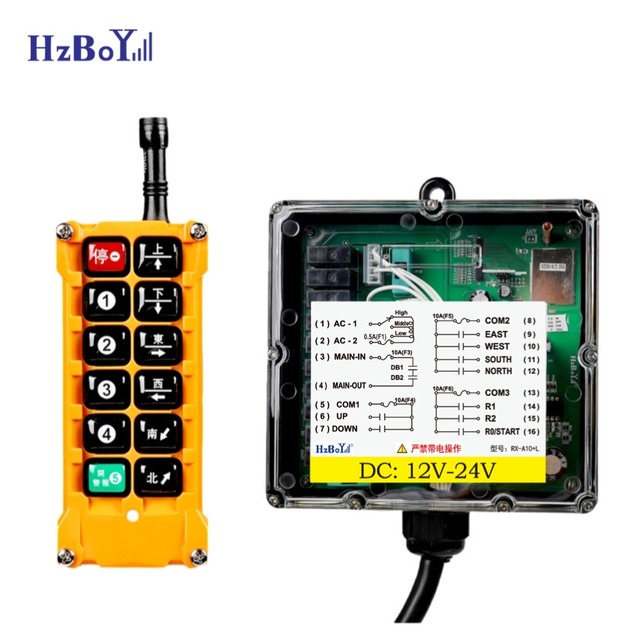 F23-A++ Crane Industrial Remote Control Crane Special Remote Control Ac 220v 380v 36v Dc 12v 24v
