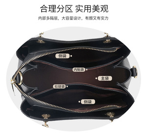 Bolsa de Mano de PU para Mujer, Diseño de Lujo, Tendencias de Moda, Venta al por Mayor en Guangzhou, Bolsa de Felpa - Product Image 4