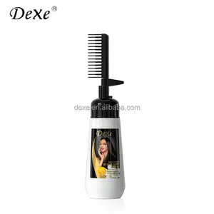 Dexe无害软化拉直卷曲直梳烫发霜头发松弛处理用刷子和梳子