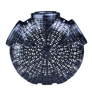 <span class=keywords><strong>Panier</strong></span> de pêche en plastique, cage à crevettes, cage à loches, cage à homards, cage à poissons, cage à anguilles de rizière, cage à écrevisses, filet de pêche à 6 trous - Product Image 3