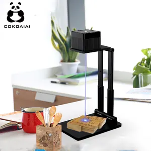 COKOAIAI Amazonファイバーレーザー彫刻機でベストセラーミニポータブルデスクトップレーザー彫刻機印刷小型レーザーキューブ10