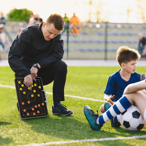 Tableau de tactique LCD rechargeable pour le football Tableau de coaching magnétique pour le football Tableau LCD tactique électronique avec pièces magnétiques - Product Image 2
