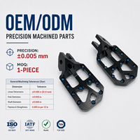Composants de haute précision usinés par CNC pour la fabrication de repose-pieds en aluminium pour moteur électrique Light Bee, modèle XJ26139