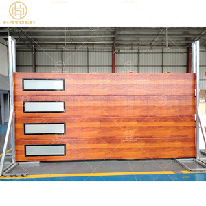 2025 estilo moderno 16*8 16*7 puerta de garaje seccional doble aislamiento de acero eléctrico puertas de garaje para casas - Product Image 2