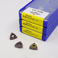 Plaquettes en carbure ZCC WCMX WCMX050308R-53 WCMX050308R-PG pour tournage CNC, outils de tournage, plaquettes de coupe en carbure, MOQ 10 pièces