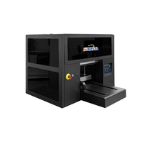 Printer Uv multifungsi 30x40cm 4*8 kaki pakaian Digital efisien kustomisasi logo 3D Printer Uv Dtf