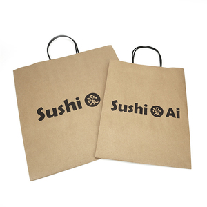 Bolsas de papel para alimentos transparentes Compras Stan Hand para bolsas de papel boite Carton Et Sac Bolsa de papel Kraft con ventana - Product Image 6