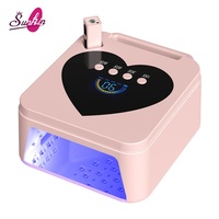 Lampe à ongles UV LED rechargeable 54W, batterie grande capacité 13200 mAh, lampe de séchage pour gel avec mini lampe à ongles portable pour manucure en salon