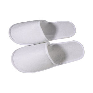 Gran oferta de Golden Supplier, zapatillas de spa de <span class=keywords><strong>hotel</strong></span> de lujo con punta cerrada de algodón de un solo uso, Pescartavel Descantavel - Product Image 1