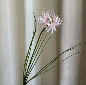 Flor Artificial, Lirio Araña Rosa, Flores de Seda, Tallos de <span class=keywords><strong>Lycoris</strong></span> <span class=keywords><strong>Radiata</strong></span> Artificiales, Flor Equinox para Decoración de Mesa de Boda y Hogar - Product Image 3