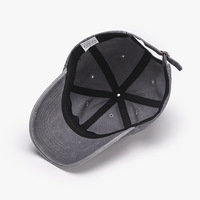 Vente en gros OEM casquettes de baseball denim 6 panneaux en coton délavé chapeaux de sport vintage hip hop logo brodé personnalisé