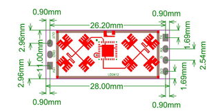 Hi-Link 24G Human Presence <strong>sensor</strong> HLK-LD2412 Wide-angle Induction Radar Module Millimeter Wave Radar Detection Testkit