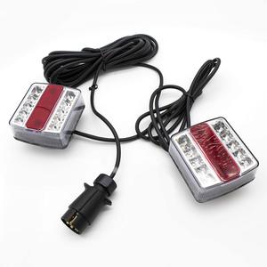 Nuevo Kit de Luces Traseras Magnéticas de 16 LED con Indicador de Matrícula Doble y Luces de Advertencia para <span class=keywords><strong>Remolque</strong></span> GO - Product Image 1