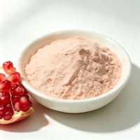 Poudre de jus de grenade instantanée de qualité supérieure, séchée par atomisation, saveur fruitée, pour la production de thé au lait, bonbons et pâtisseries, fabriquée en Chine