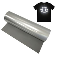 Vinilo Textil Reflectante Gris PES de Alta Visibilidad para Transferencia de Calor, Fácil de Cortar con Plotter