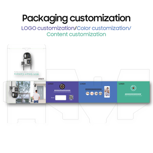 Wifi 360 độ tầm nhìn ban đêm duallight CCTV an ninh không dây bóng đèn <span class=keywords><strong>2.4</strong></span>/5GHz <span class=keywords><strong>Camera</strong></span> không dây - Product Image 2