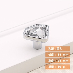 Modern Small Single-Hole Zinc Alloy Furniture Handle <b>Knob</b> Set for Kitchen Bedroom Wardrobe Dressers-Durable Easy Installation - Product Image 5