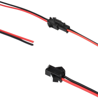 Adaptador de conector de paso de 2,5mm Conector macho de potencia blanca con 10 pines macho y hembra 10 2P para aplicaciones de PCB