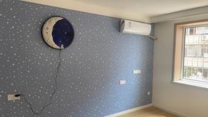 Peinture murale 2025, art de luxe pour chambre à coucher, peinture UV de la lune, peinture moderne de paysage de luxe, peinture en porcelaine de cristal, peinture décorative avec lumière LED - Product Image 6