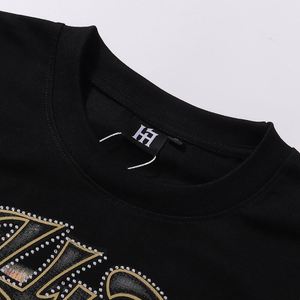 Camisetas de Hombre con Estampado Gráfico Angular de Alta Calidad, Camisetas de Moda con Diamantes, Estilo Urbano Oversize, Camisetas Life Hustlers para Hombre - Product Image 4