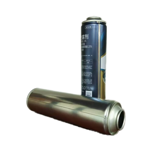 Lata de aerosol de 300ml directa de fábrica, Material de hojalata con logotipo personalizado con sello de tapón de rosca <span class=keywords><strong>para</strong></span> embalaje de pesticidas - Product Image 1