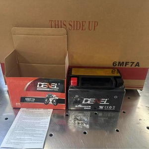 Batterie au plomb-acide DENEL pour moto SMF, haute résistance au froid/chaud et à la température, pour <span class=keywords><strong>YTX7A</strong></span> 12V <span class=keywords><strong>7Ah</strong></span> - Product Image 6