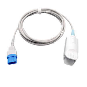 Tương thích spacelabs màn hình dành cho người lớn SpO2 cảm biến tái sử dụng SpO2 thăm dò ngón tay <span class=keywords><strong>Clip</strong></span> 10 pin - Product Image 4