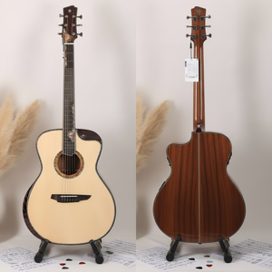 Guitarra Acústica G-1820 Personalizada de <span class=keywords><strong>Alta</strong></span> <span class=keywords><strong>Gama</strong></span>, Diseño Avanzado con Características Especiales y Tres Apoyabrazos - Product Image 1