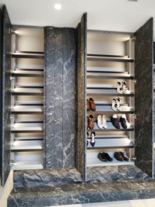 Meuble de rangement à chaussures moderne personnalisable de haute qualité pour l'entrée intérieure - Product Image 4