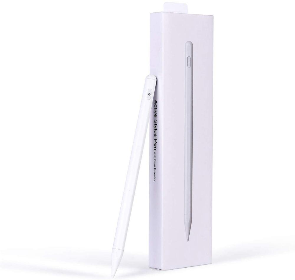 Rexiao Hot Sell P3-2 P3 Pro Upgraded 2nd Active Pen Palm Rejection Stylus Pen for (2018-2020) iPad Pencil with Magnetic Design