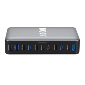Produit phare Chargeur mural GAN à charge rapide 1000W Adaptateur <span class=keywords><strong>de</strong></span> voyage USB universel intelligent <span class=keywords><strong>Sortie</strong></span> 100W 5A UK/EU/AU 140W Logo personnalisé - Product Image 6