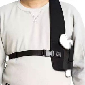 Funda de pistola para zurdos con triple retención, oculta, de portación profunda, para axila - Product Image 1