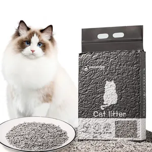 New Popular Strong Clump Eco Friendly Price Advantages White Ball Clay Tofu Oem Cat Litter