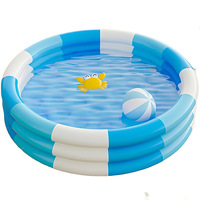Piscine gonflable durable en PVC pour enfants, idéale pour les jeux en extérieur, avec matériau épaissi et design écologique pour balles océaniques