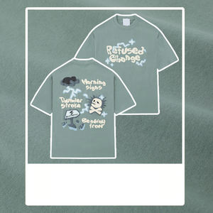 Camiseta de Hombre de Fabricante, Talla Grande, Peso Pesado, 250 g/m², Corte Regular, Personalizada con Etiquetas y Logotipo en 3D - Product Image 4