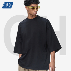 เสื้อยืดผู้ชาย 250 กรัม ผ้าฝ้าย 100% สไตล์อเมริกัน FOG วินเทจ ทรงบิ๊กเฟรม แขนทรงปีกค้างคาว หลวม สีสันสดใส ผ้าไม่ยับ ระบายอากาศได้ดี - Product Image 2