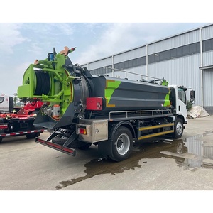 Camión Cisterna para Aguas Residuales ISUZU de 5000 Litros, Camión de Succión y Limpieza de Desechos Fecales en Venta - Product Image 5