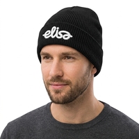 Bonnet tricoté réversible brodé automne/hiver de haute qualité pour hommes et femmes, motif camouflage à pois, idéal pour la plage et les affaires