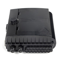 Boîtier de distribution de fibre optique 16 cœurs, étanche IP65, modèle FDB-16E avec terminaison SC, certifié CE ROSH, garantie 5 ans