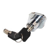 Serrure de tiroir à code PIN CANISS, cylindre européen, clé tubulaire, alliage de zinc, pour meubles, bureau, appartement, hôpital, école