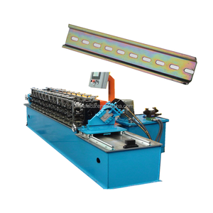 Din rail machine for electrical cabinet beam roll forming machine