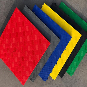 Carreaux de sol antidérapants à emboîtement bon marché Plancher amovible en plastique pour garage - Product Image 6