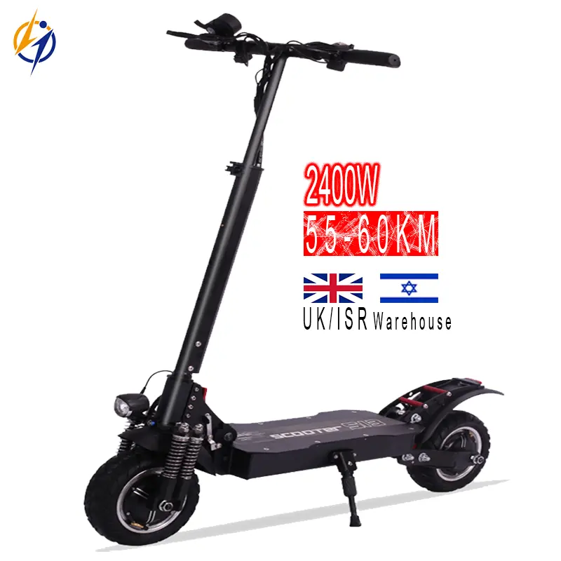 Scooter elettrico 2023 di vendita calda scooter elettrico fuoristrada ad alta potenza 2400W elettrico pieghevole tapis roulant per adulti
