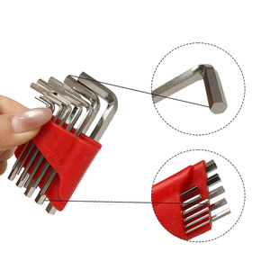 Hex Key <b>Set</b> Metric Chrome Vanadium Steel Industrial Grade Heat-Treated <b>Torque</b> Handle HighLeverage Long Short Keys Easy - Product Image 5