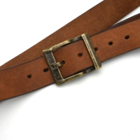 Boucles de ceinture Cloxy 40 mm à barre centrale pour ceinture en cuir antique, boucles de ceinture métalliques 40 mm pour hommes