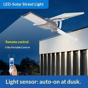 Lámpara Solar de Calle Tipo Split, Nueva, Directo de Fábrica, Súper Brillante, con Control Inteligente de Luz, Impermeable para Exteriores, LED, para Proyectos de Iluminación Vial - Product Image 5