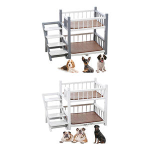 Nieuwe Aanpasbare Milieuvriendelijke Houten Kat Bed Buitenvilla Dierenwinkel Luxe Huisdier Kennel Premium Kattenhuis - Product Image 5
