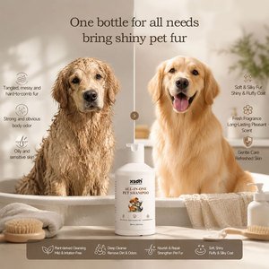 Champú Natural Orgánico para Mascotas, Cuidado Suave, Limpieza Profunda, Desodorante, Antipicazón, Líquido para <span class=keywords><strong>Baño</strong></span> de Perros y Gatos, Producto para <span class=keywords><strong>el</strong></span> Cuidado <span class=keywords><strong>del</strong></span> <span class=keywords><strong>Baño</strong></span> de Mascotas - Product Image 2