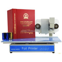 3025 imprimante numérique à feuille à chaud estampage feuille d'or Machine pour PVC PU cuir feuille Machine d'impression pour la couverture de livre