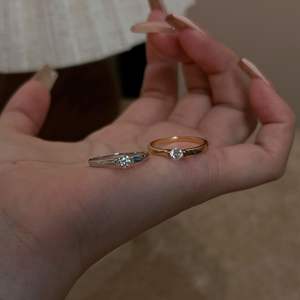 Anillo de Plata Pura S925, Anillo de Lujo Ligero con un Solo Diamante Suspendido en Forma de U, Anillo de Moda con Temperamento de Nicho de Lujo Suave - Product Image 5